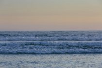 Orizzonte sul mare al crepuscolo — Foto stock