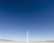 Lanzamiento de cohetes a gran escala - foto de stock