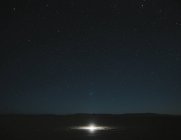 Сяюче яскраве світло на Плайї — стокове фото