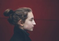 Retrato de adolescente - foto de stock