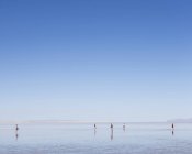 Flooded Bonneville Salt Flats — Stock Photo