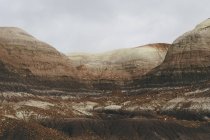Formations rocheuses peintes du désert — Photo de stock