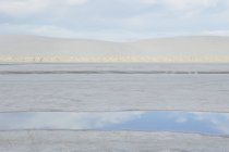 Blick auf den White Sands Nationalpark — Stockfoto