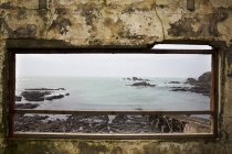 Корнуольское море и скалы — стоковое фото
