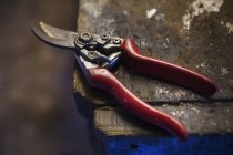 Пара ріжучих ножиць — стокове фото