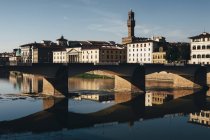 Річки Арно, Флоренція — стокове фото