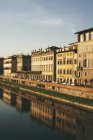 Rivière Arno, Florence — Photo de stock