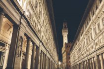 Galería Palazzo Vecchio y Uffizi - foto de stock