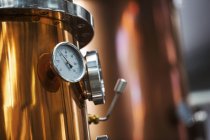 Copper brew kettle — Stock Photo