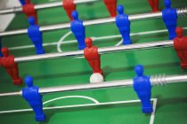 Table football gaming table — Stock Photo