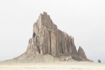 Shiprock, sacred Navajo landmark — Stock Photo