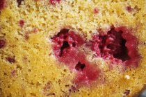 Close up of raspberry cake. — Stock Photo