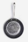 Seasoned frying pan with smooth cooking surface. — Stock Photo