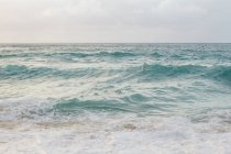 Тихий океан пошуку хвилі в сутінках на Гаваях берегової лінії. — стокове фото