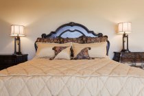 Elegante Bed and Night Stands en Fort Worth, Texas, Estados Unidos - foto de stock
