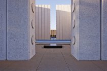 Arquitectura moderna en el centro de Dallas, Texas, USA - foto de stock