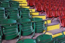 Stockyards coliseum seating in Fort Worth, Texas, USA — Stock Photo