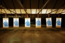 Firing range with targets, Bradenton, Florida, USA — Stock Photo
