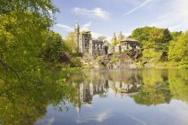 Замок Бельведер в Центральний парк в Нью-Йорку, США — стокове фото