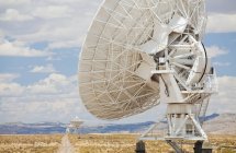 Супутникових антен в пустелі, Магдалена, Нью-Мексико, Сполучені Штати Америки — стокове фото