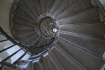 Spiral staircase pattern in building interior, London, England, UK — Stock Photo