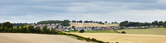 Сельская деревня в Флоктоне, Англия, Великобритания, Европа — стоковое фото