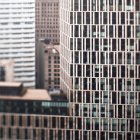 Dettaglio grattacieli nel centro di New York, USA — Foto stock
