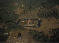 Буддійський монастир в Пойнт-Арена, Каліфорнія в Каліфорнії, США — стокове фото