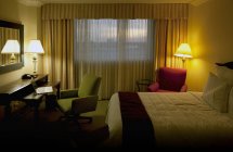 Meubles de chambre d'hôtel, Fort Lauderdale, Floride, USA — Photo de stock