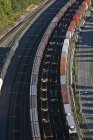 Легкі залізничні колії в Сіетлі, штат Вашингтон, США — стокове фото