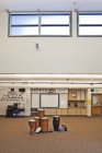 Sala musica della scuola di Issaquah, Washington, USA — Foto stock