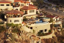 Casa di lusso su collina, Cabo San Lucas, Baja California, Messico — Foto stock