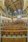 Intérieur décoré de l'édifice du Parlement, Budapest, Hongrie — Photo de stock
