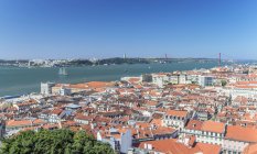 Вид на місто Лісабона, Лісабон, Португалія — стокове фото