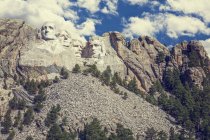 Каменная резьба на горе Рушмор, Блэк Хиллз, Южная Дакота, Соединенные Штаты — стоковое фото