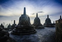 Памятники Боробудура, Джава-Тенга, Индонезия — стоковое фото