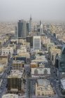 Veduta aerea degli edifici del paesaggio urbano, Riyadh, Arabia Saudita — Foto stock