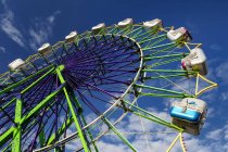 Ferris wheel ride at amusement park, Puyallup, Washington, USA — Stock Photo