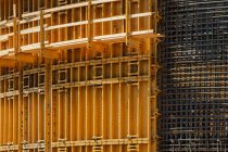 Construction form and rebar, Spokane, Washington, USA — Stock Photo