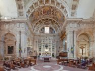 Innenraum der Kirche San Biagio Toskana, Italien — Stockfoto