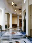 Hallway in Texas State Capitol building, Austin, Texas, EUA — Fotografia de Stock