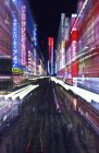 Lights and signs of Shinjuku District in Tokyo, Japan — Stock Photo