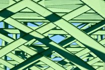 Green metal structure, Oregon, Stati Uniti d'America — Foto stock
