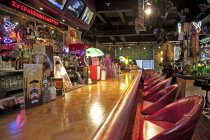 Bar no restaurante de estilo americano em Tallinn, Estónia — Fotografia de Stock