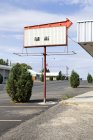 Zu verkaufen Straßenschild, elektrische Stadt, Washington, Vereinigte Staaten — Stockfoto