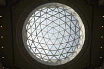 Glass dome in building interior of Shanghai Expo, Shanghai, China, Asia — Stock Photo
