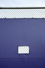 Tarp copertura recinzione a catena, cornice completa — Foto stock