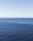 View of expansive ocean, horizon and sky at dusk, northern Oregon coast — Stock Photo