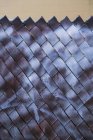 Detail of graffiti paint covering chain-link fence — Stock Photo