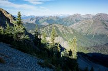 The North Cascade Range, vista dal Pacific Crest Trail — Foto stock